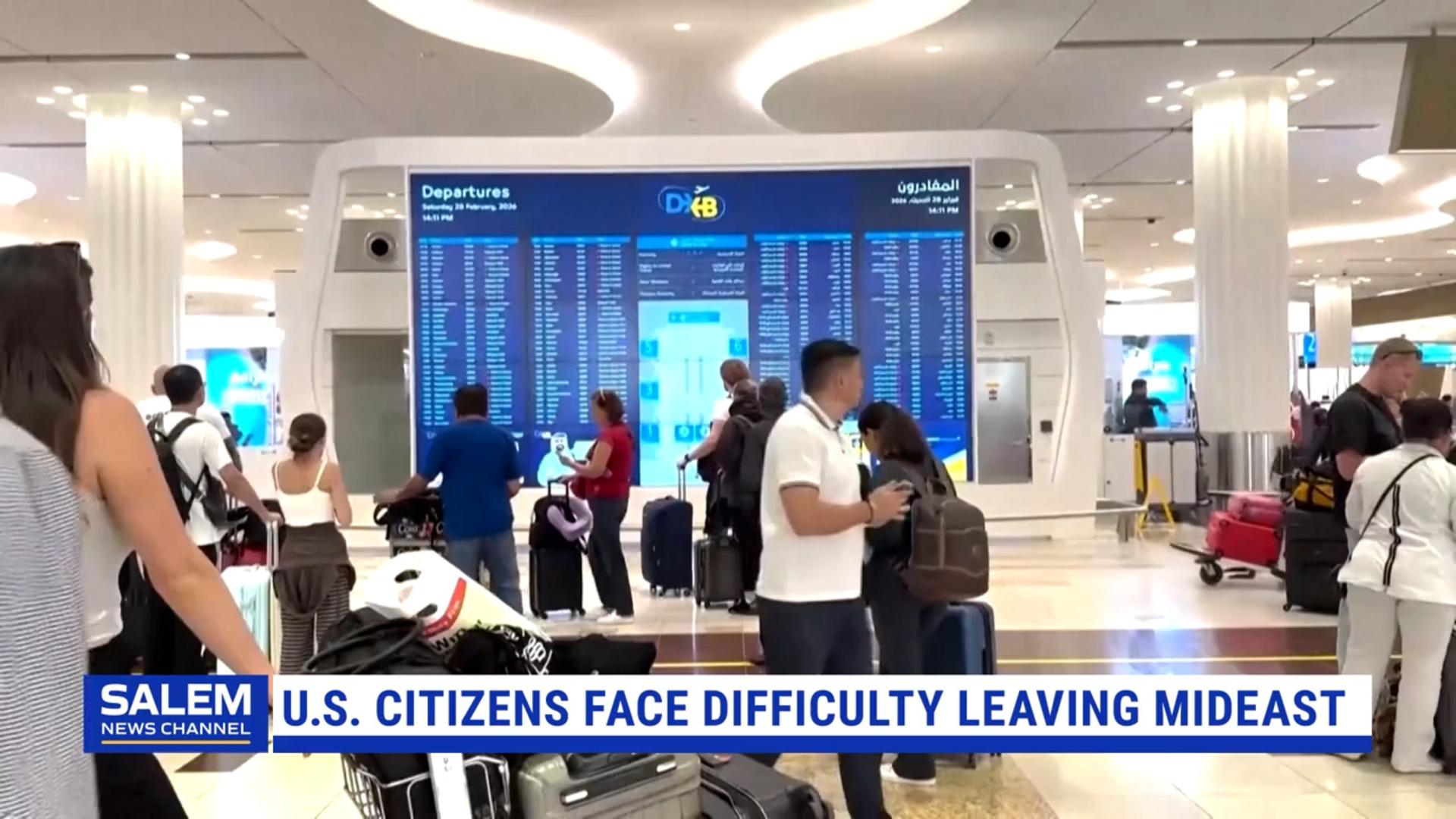 US citizens face difficulty leaving Middle East amid Iran conflict