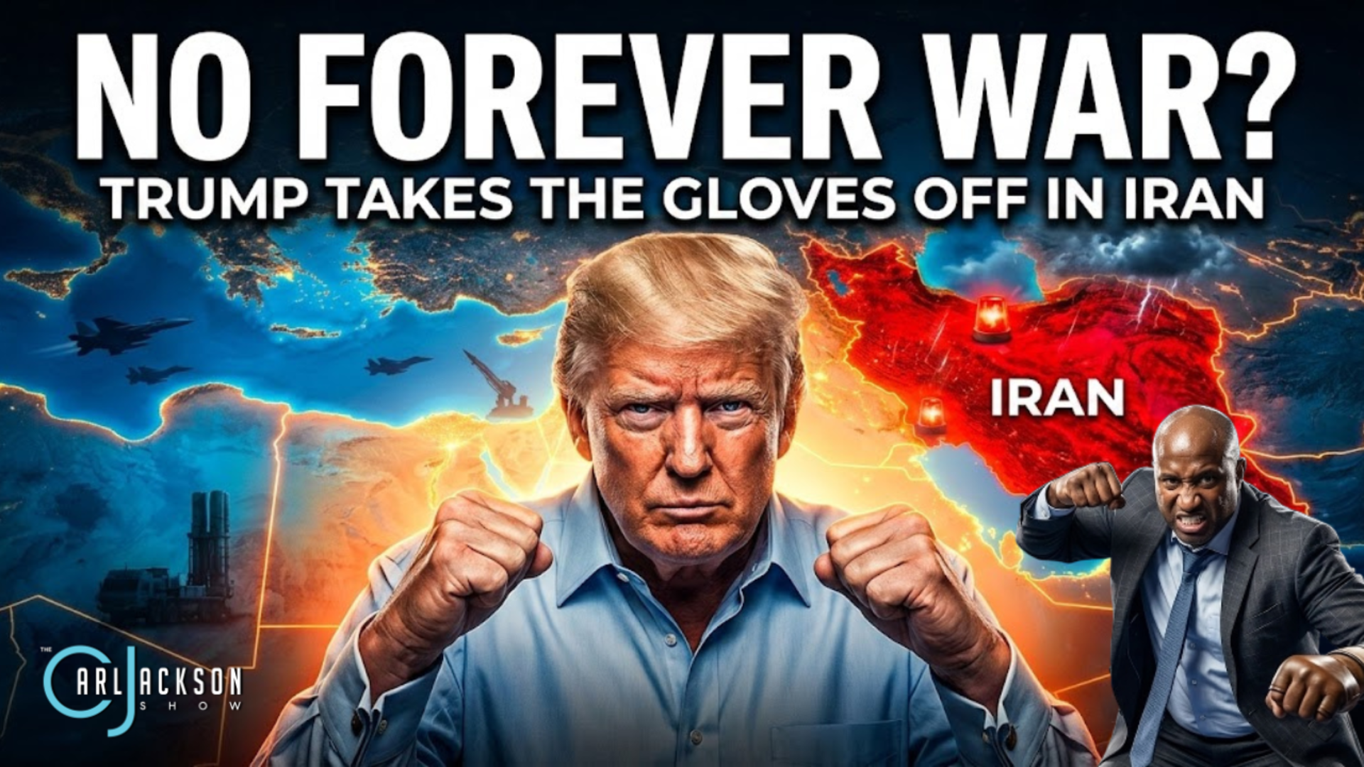 No Forever War Here:  Trump Takes The Gloves Off In Iran