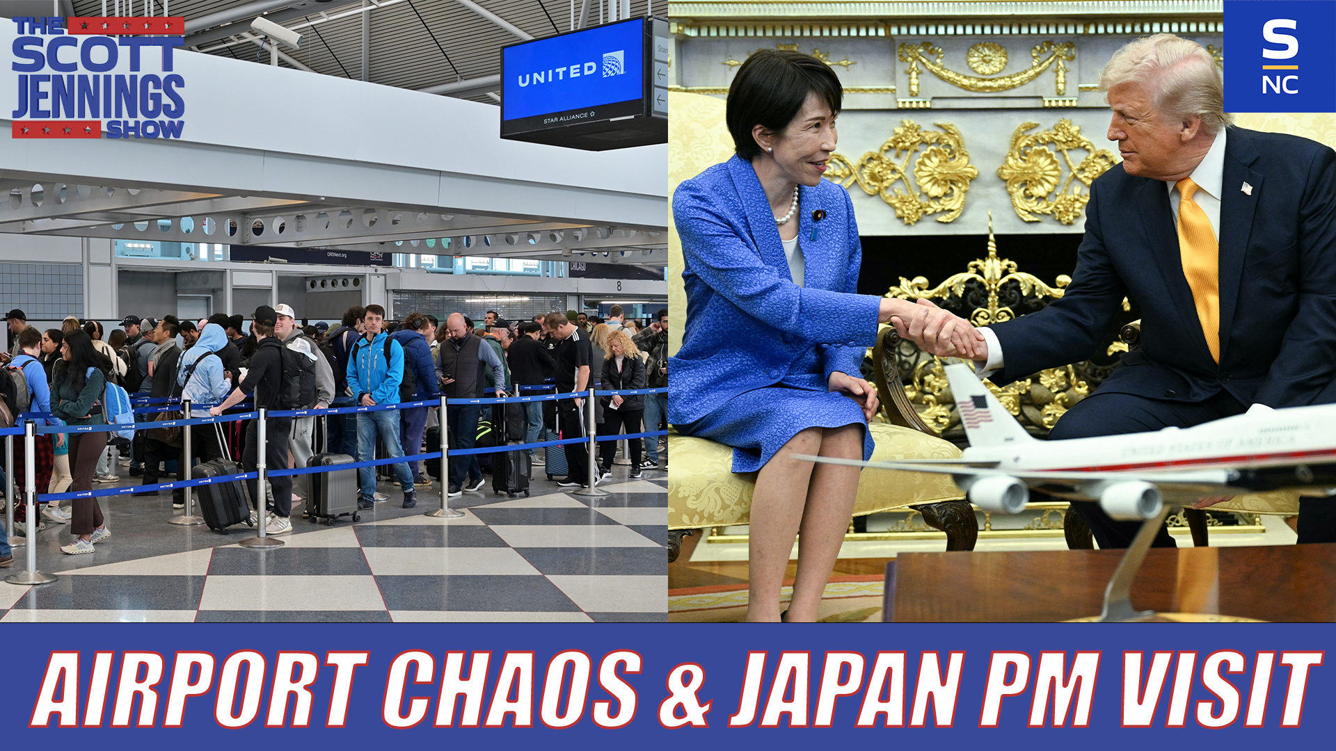 IRAN UPS ATTACKS, CHAOS AT AIRPORTS & JAPAN PM AT WHITE HOUSE