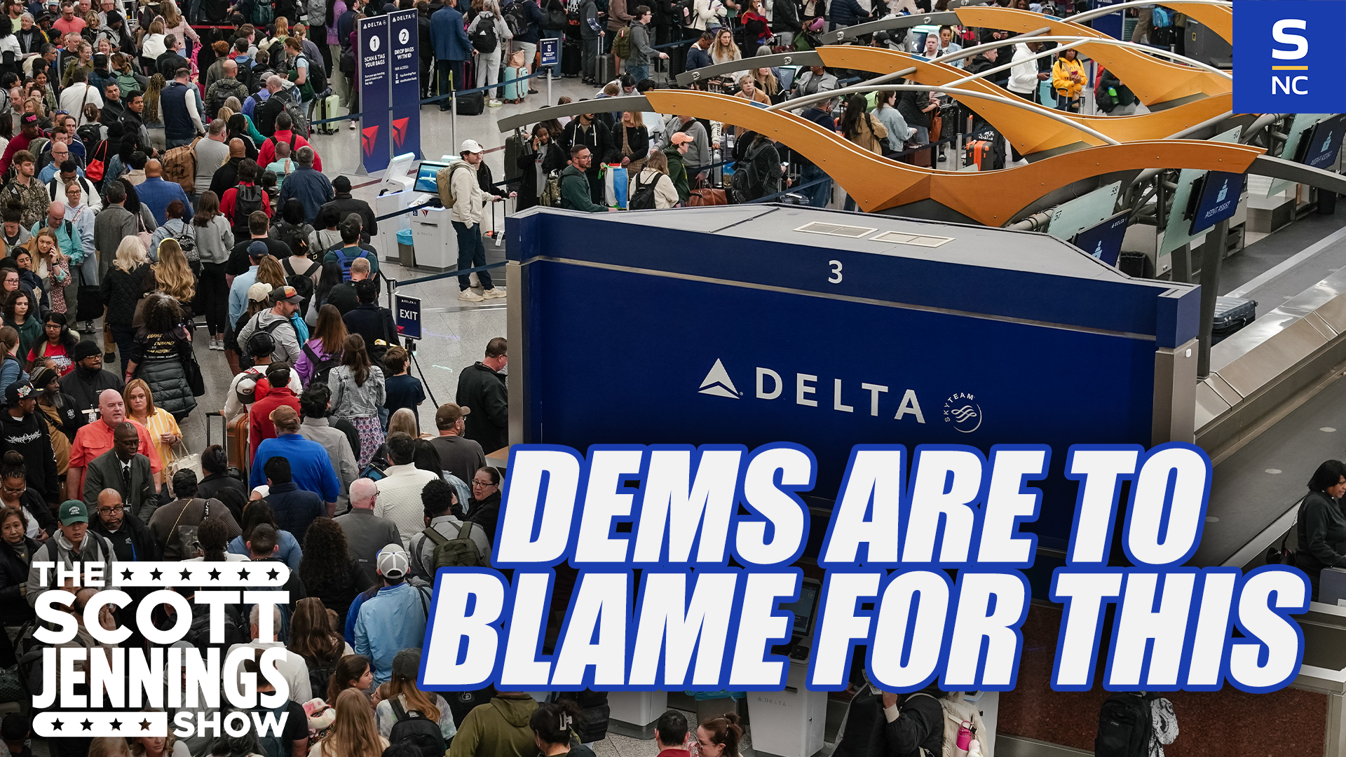 Standing in a Long TSA Line? Blame the Democrats