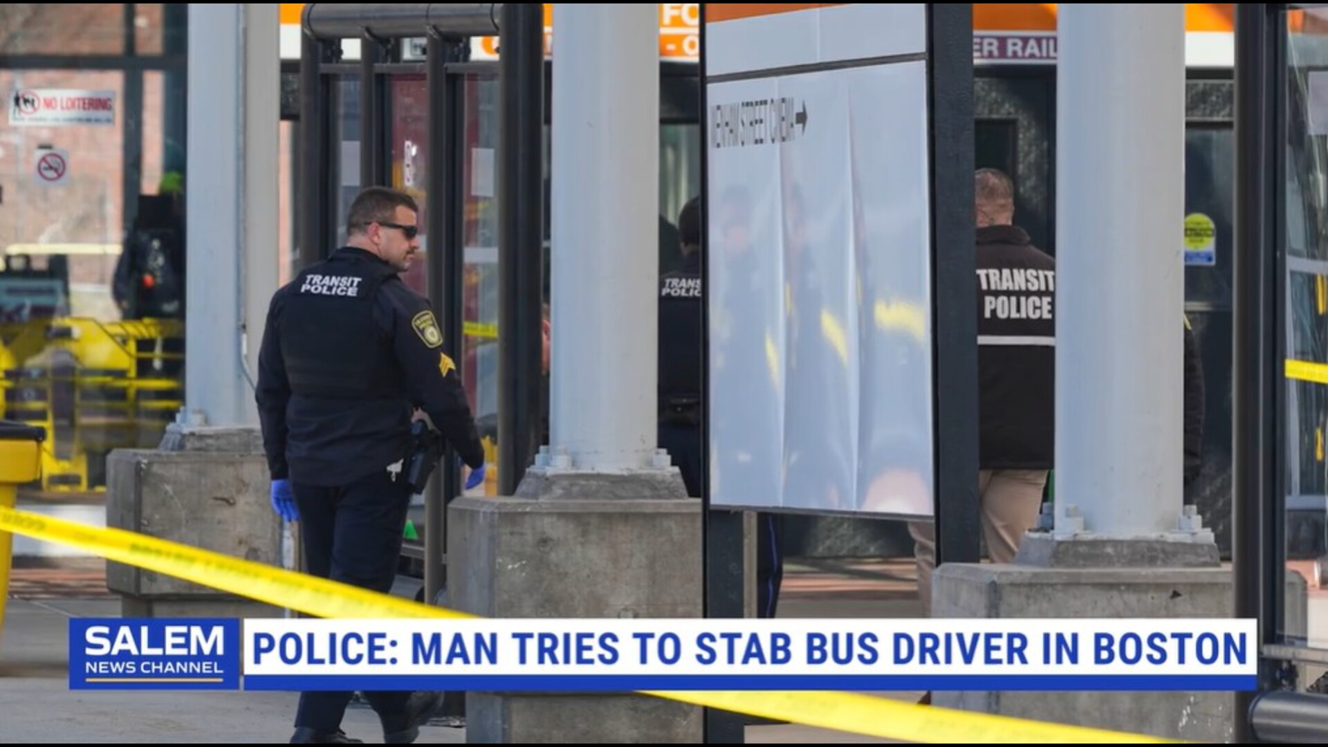Boston Transit Police Say Man Threatened To Stab Bus Driver Before ...