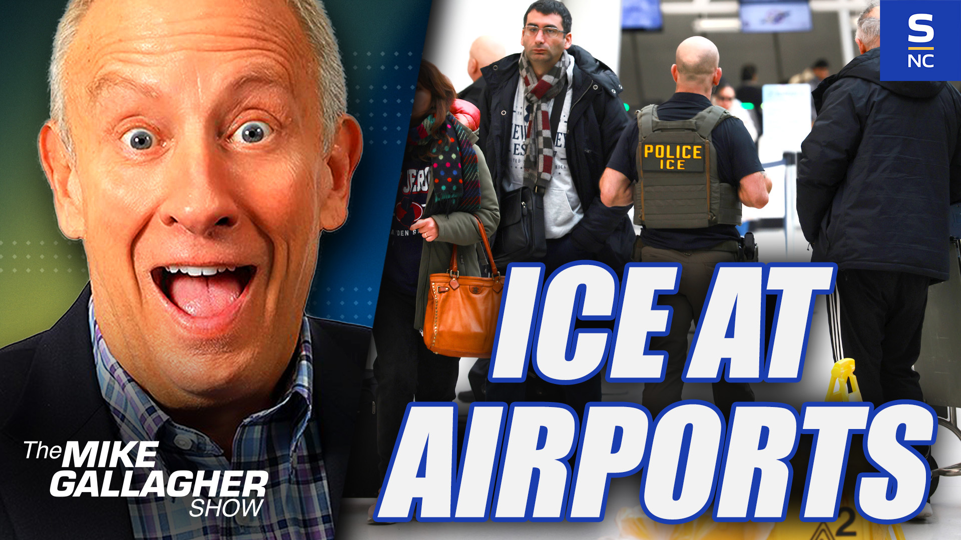 Trump Sends ICE To Airports, Dems Tailspin