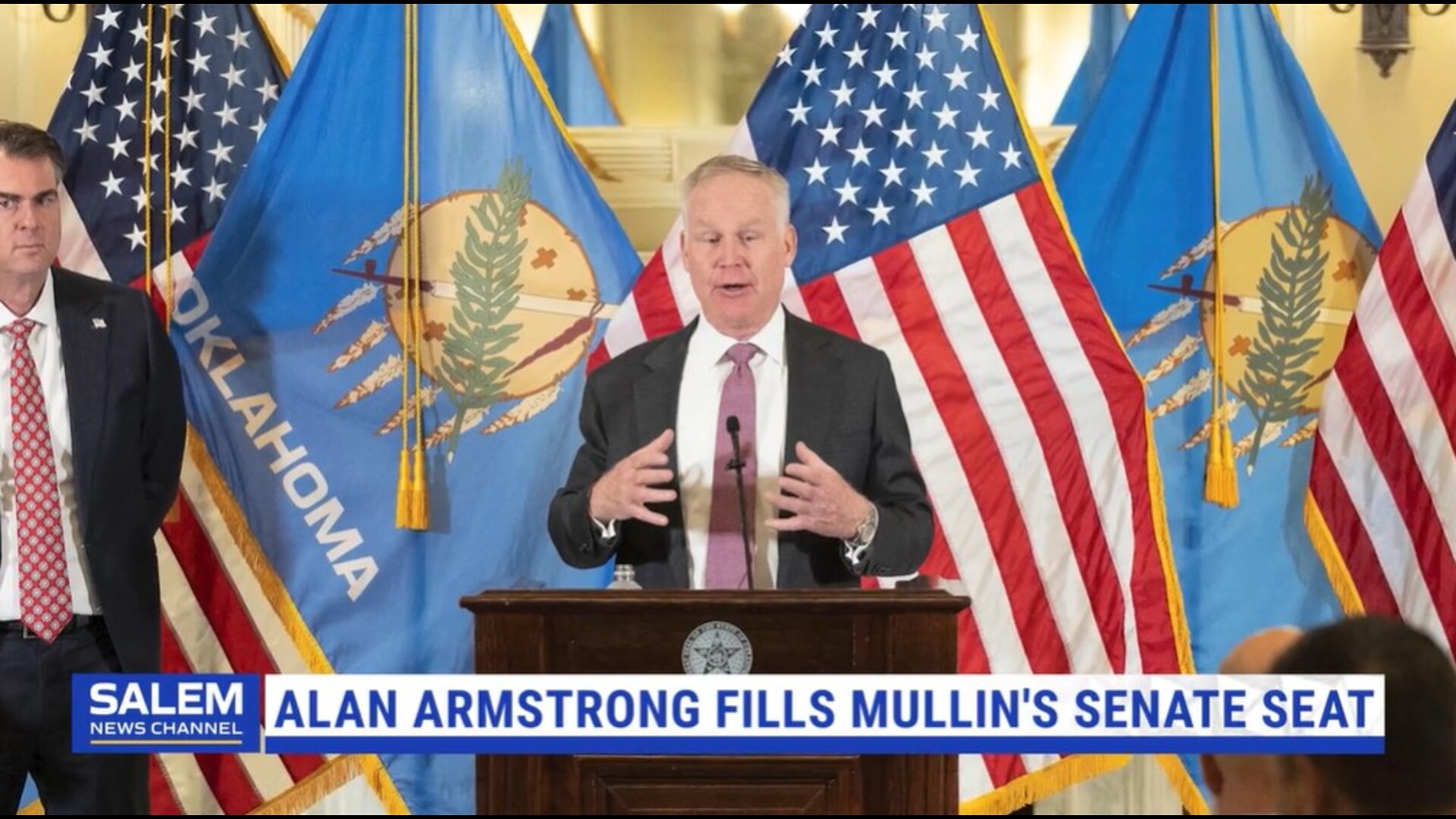 Energy Exec. Alan Armstrong Fills Mullin's U.S. Senate Seat