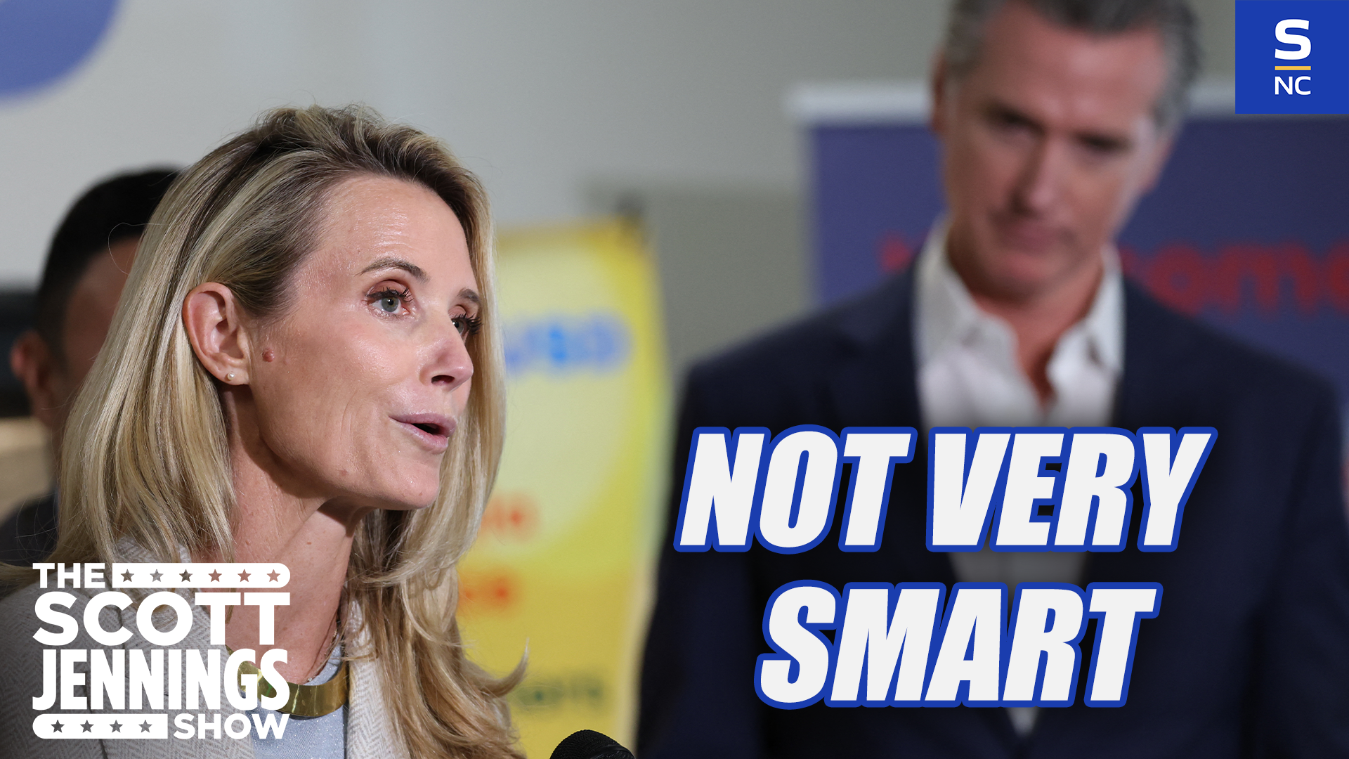 Gavin Newsom's wife is not very smart