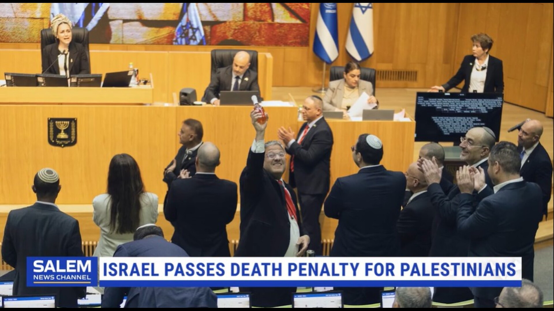 Israel Passes Death Penalty Law For Palestinians Convicted Of Lethal Attacks