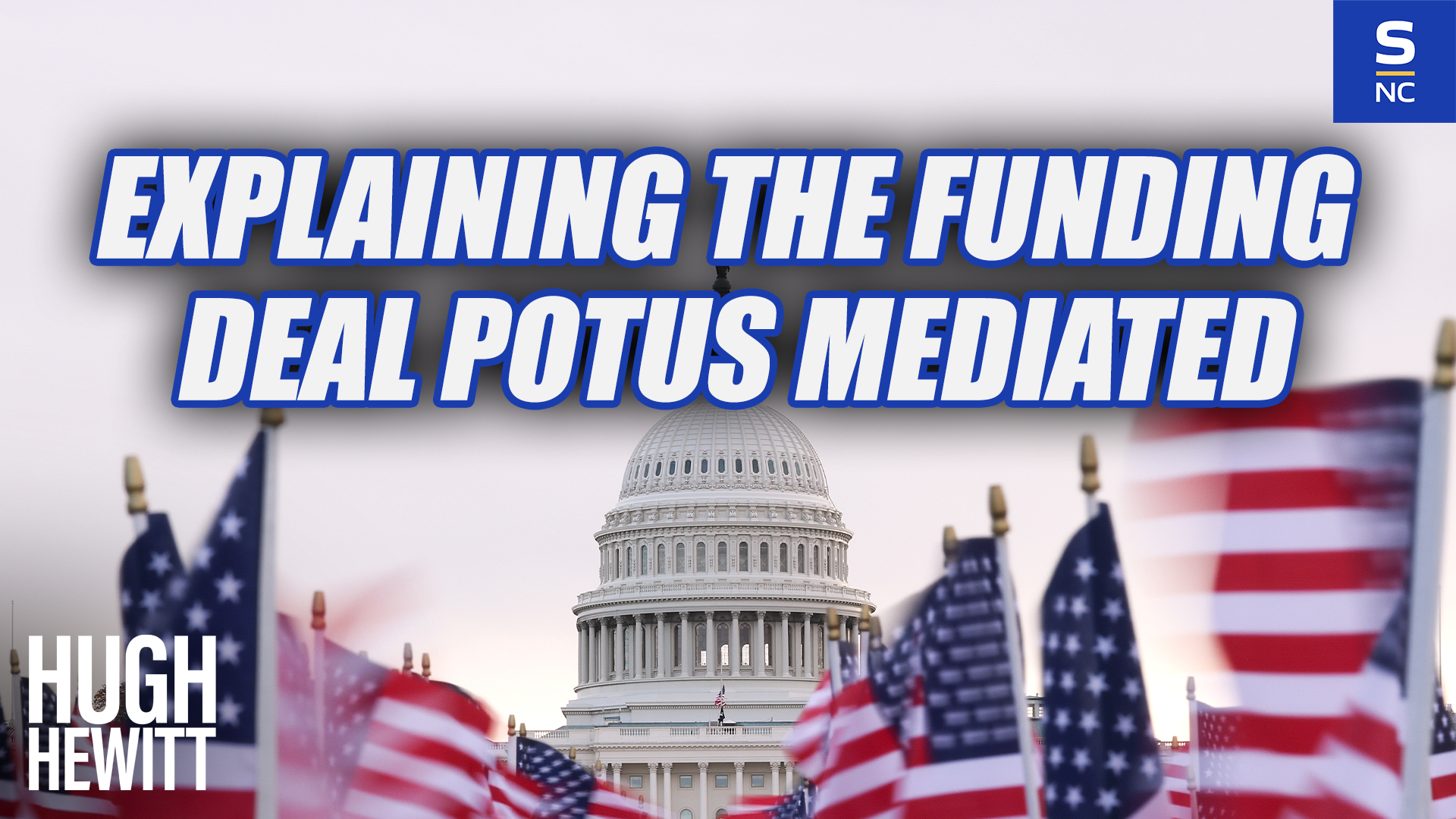 Explaining the funding deal POTUS mediated between the House & Senate GOP