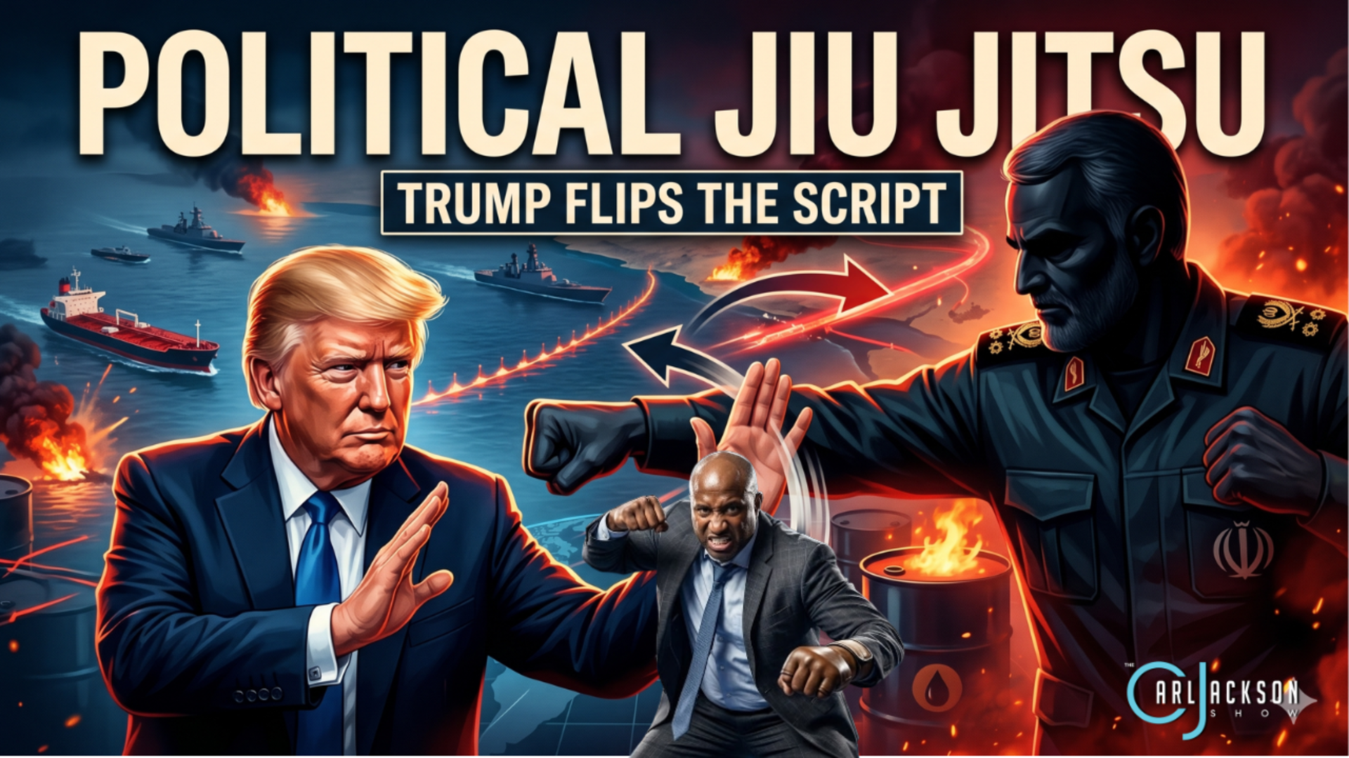 Political Jiu Jitsu: Trump Embargoes Iran’s Embargo