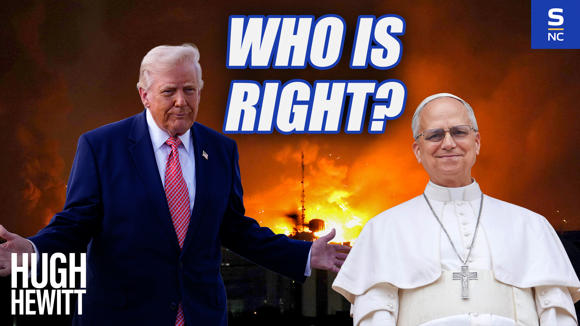 The Pope vs President Trump on Iran