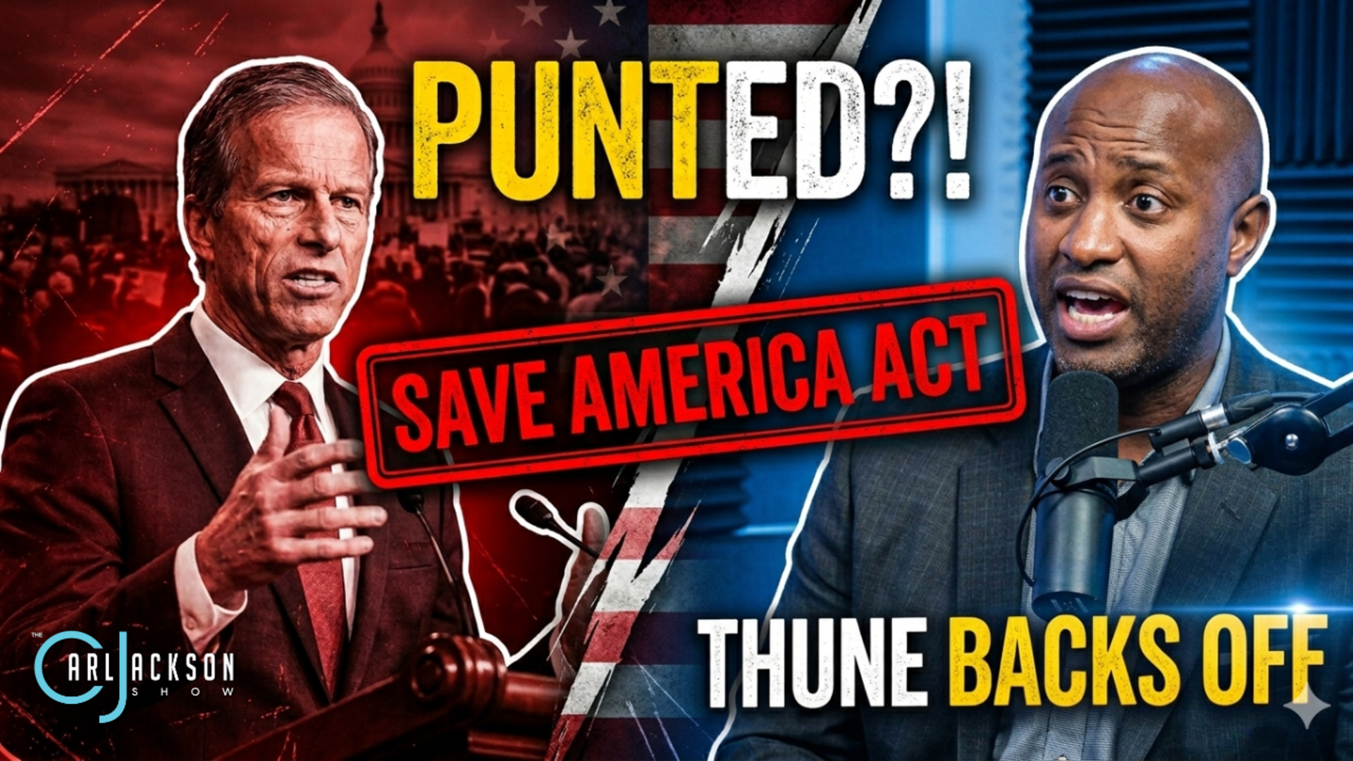 Sen John Thune Punts On The “Save America Act”