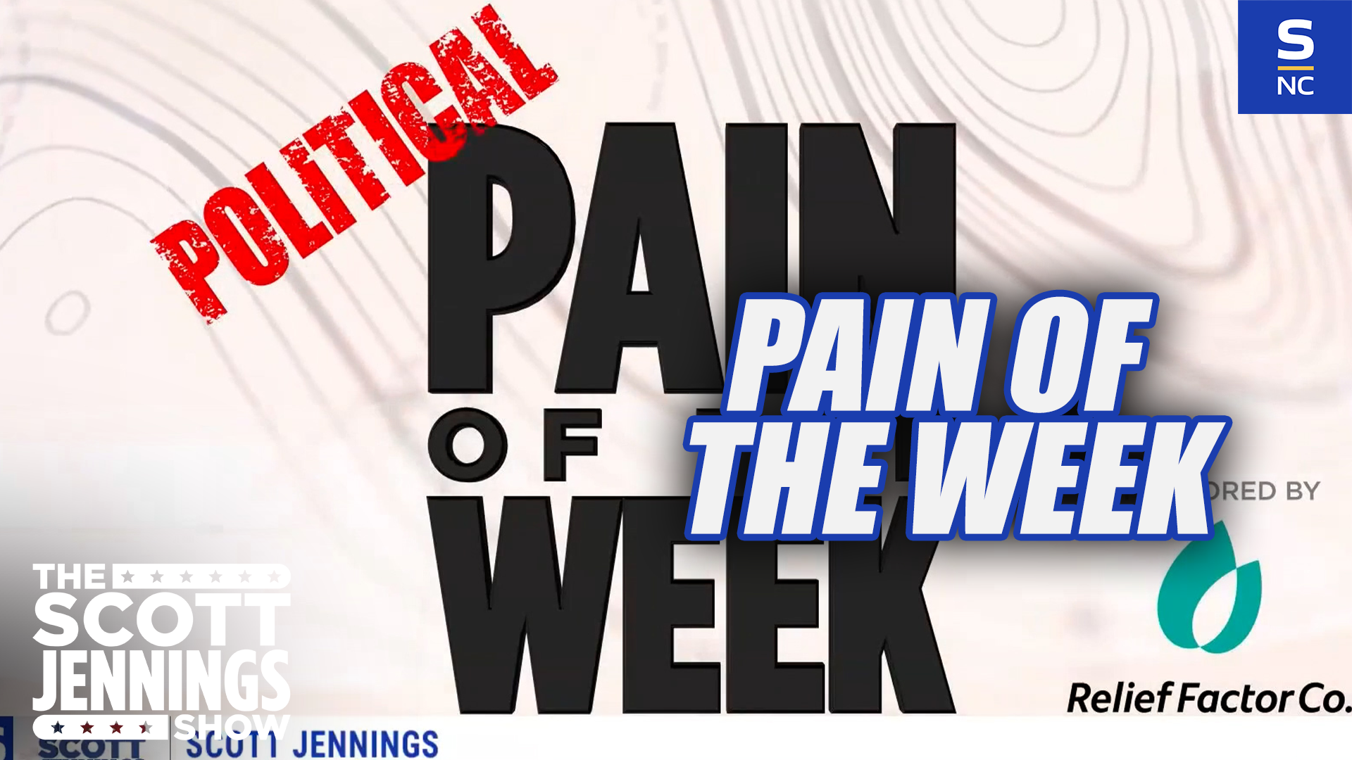 The Relief Factor Pain of the Week with Brit Hume!