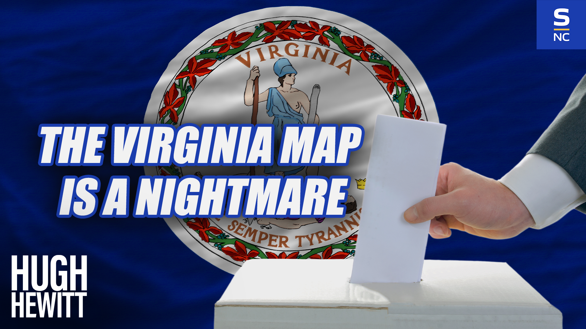 The Virginia Map is a Nightmare