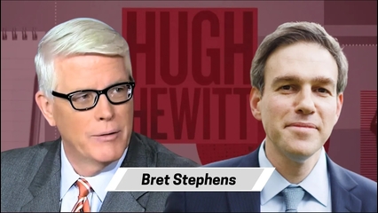 Bret Stephens joins Hugh to discuss the would-be “statement assassin” & Norah O’Donnell’s questions