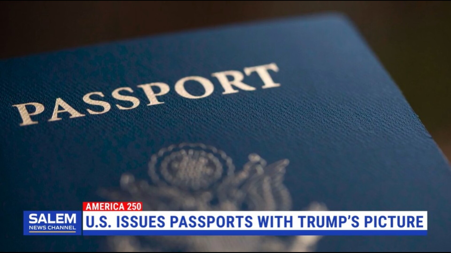 US issues commemorative passports with Trump’s picture for America's 250th