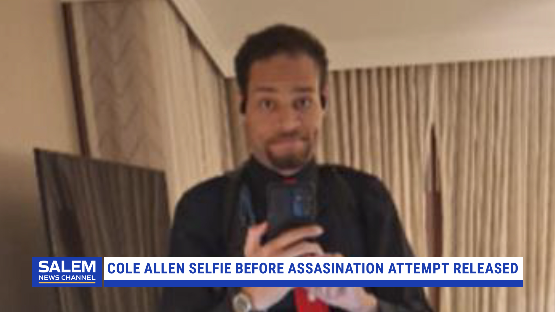 Cole Allen selfie released before attack on White House Correspondents’ Dinner