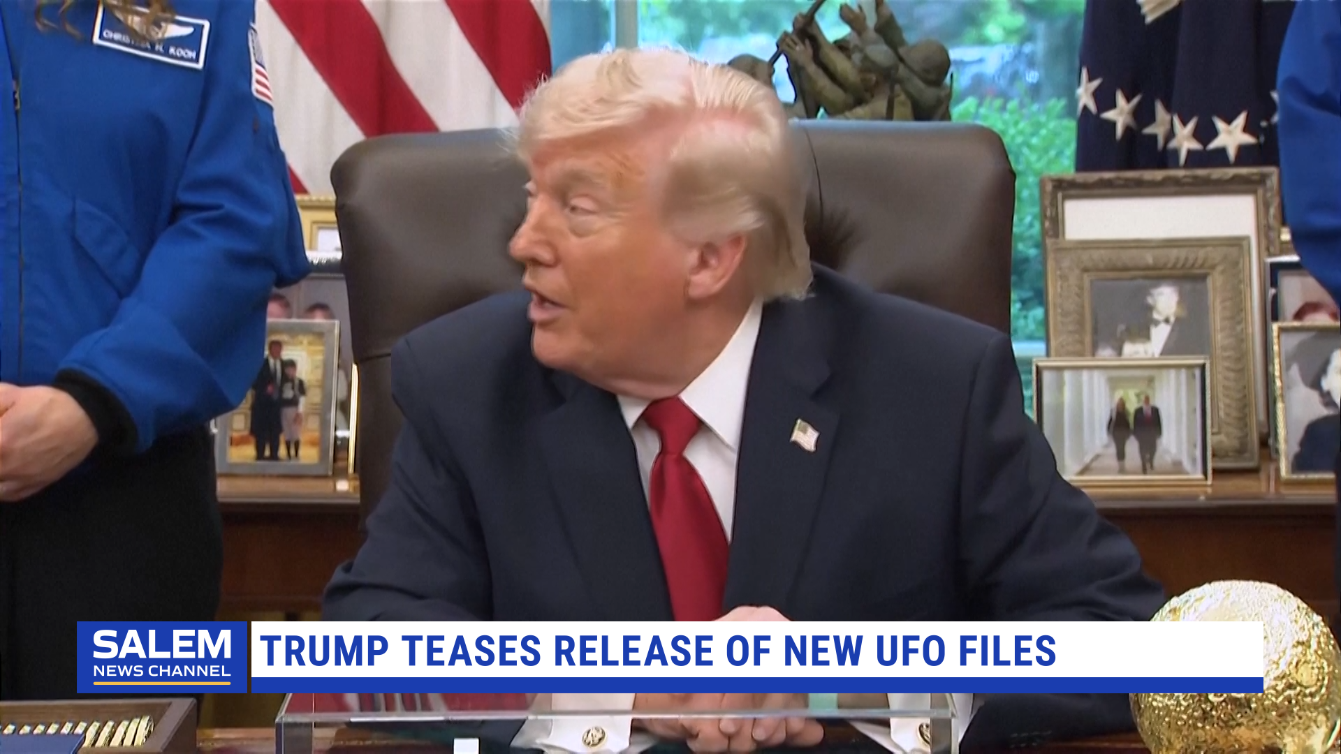 Trump teases release of new UFO Files