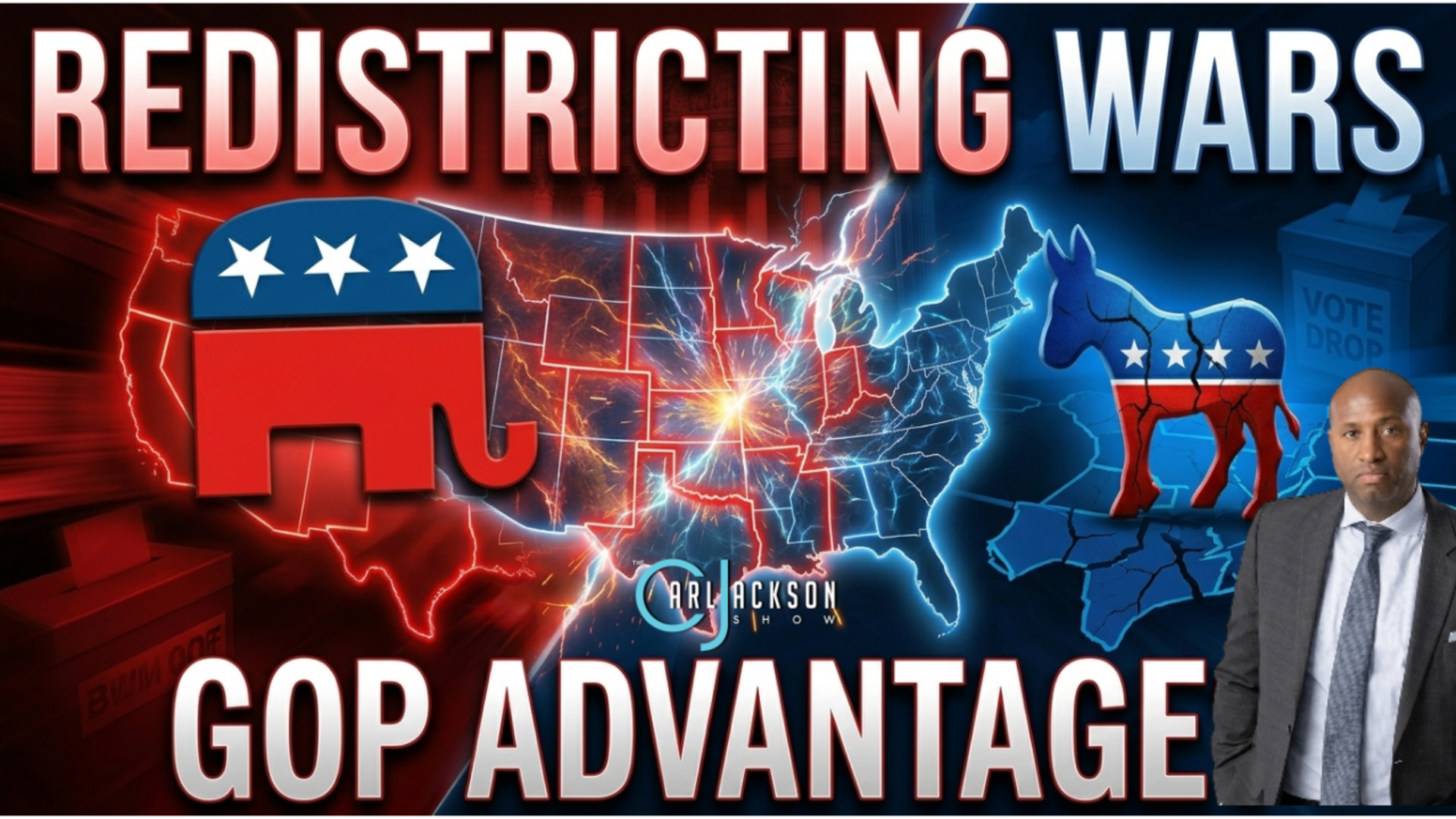 Redistricting Wars Heat Up: GOP Have A Slight Advantage