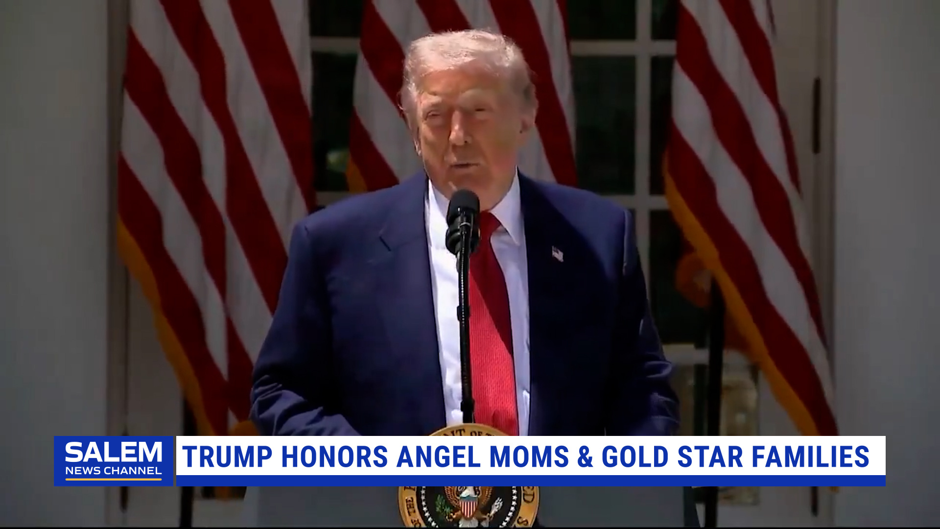 Trump honors Angel Moms and Gold Star families