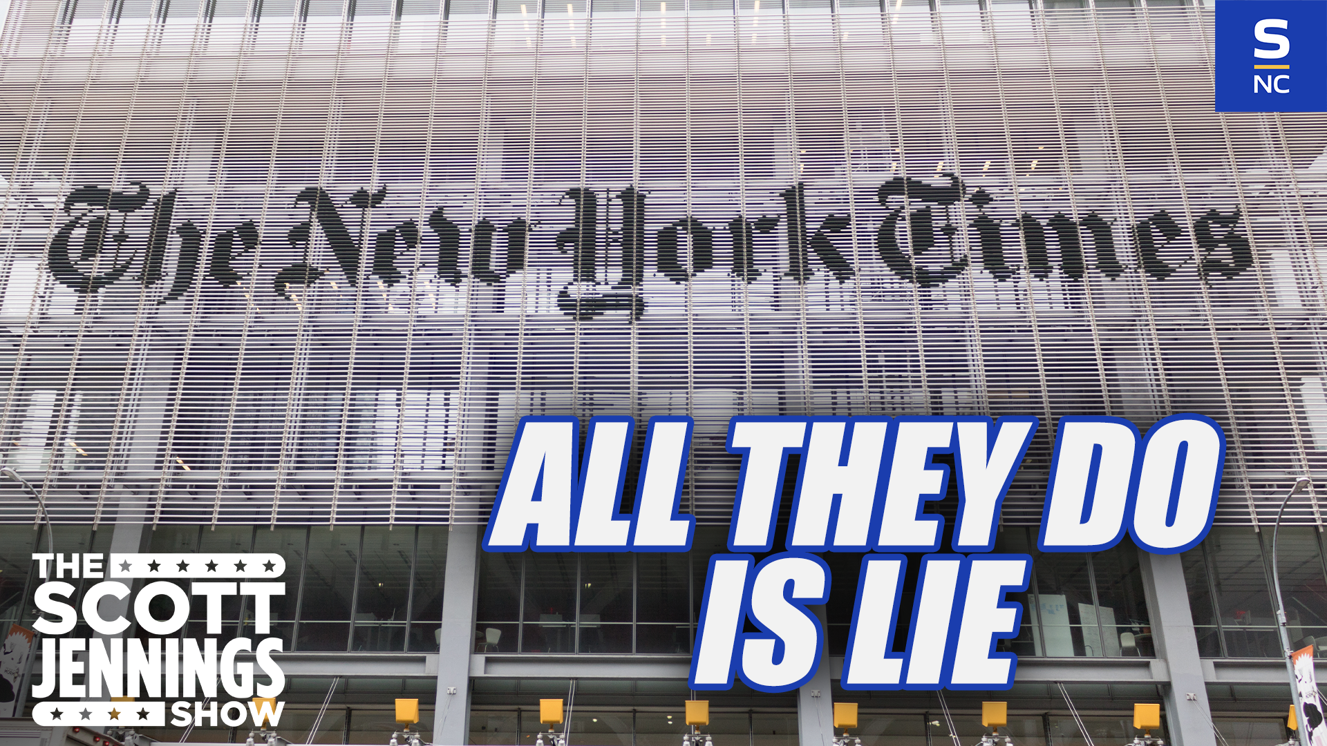 All the New York Times Does is Lie