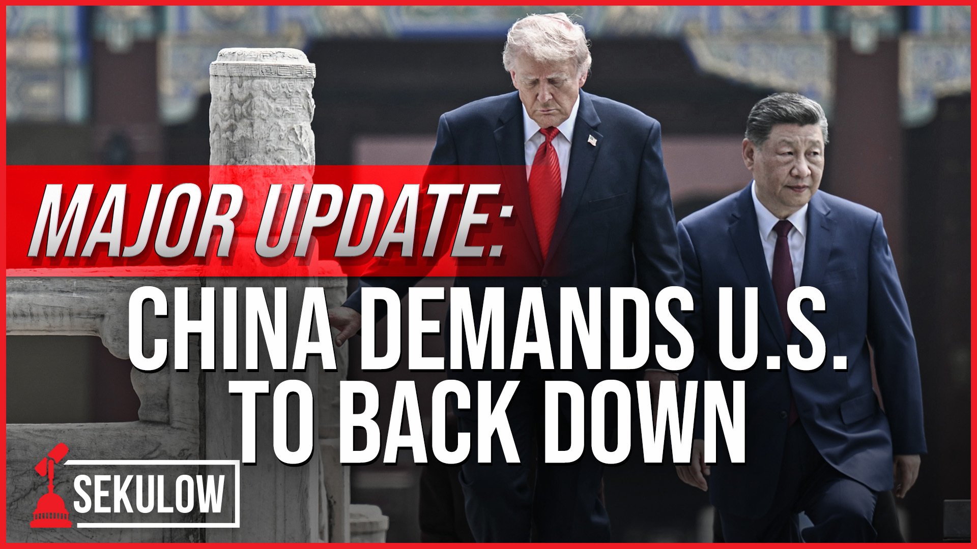 China Demands U.S. To Backdown