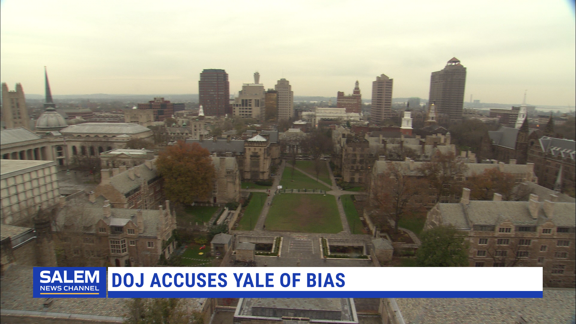 DOJ accuses Yale of bias