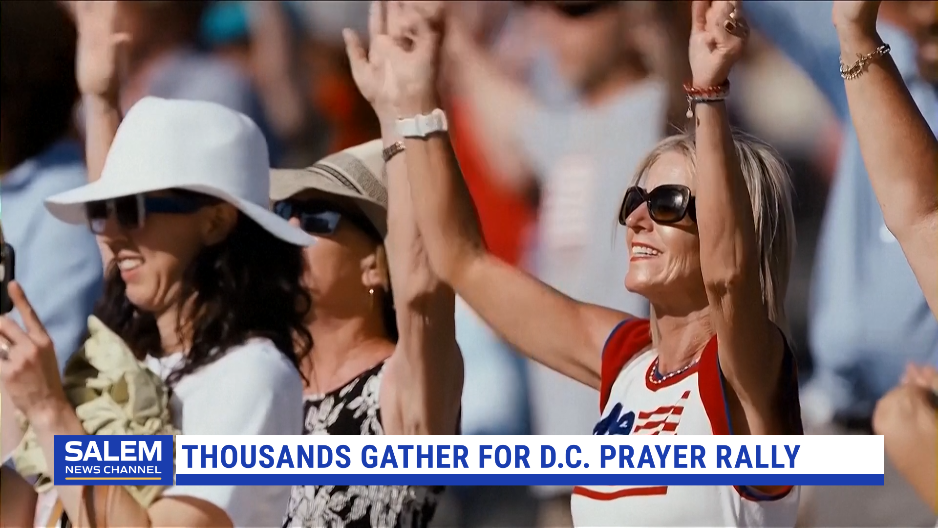 Thousands attend prayer rally on National Mall