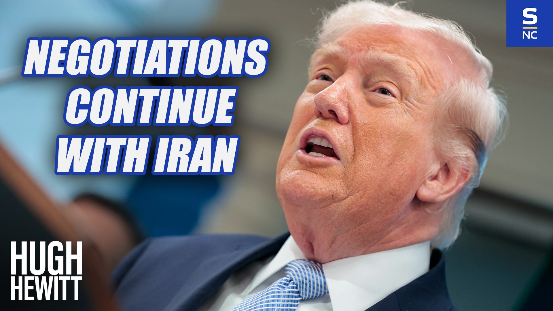 Trump Says Democrats Wants to Stop Negotiations with Iran