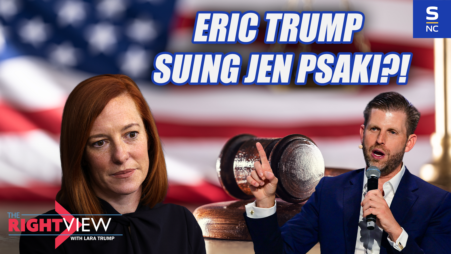 Will Jen Psaki get sued by Eric Trump?!