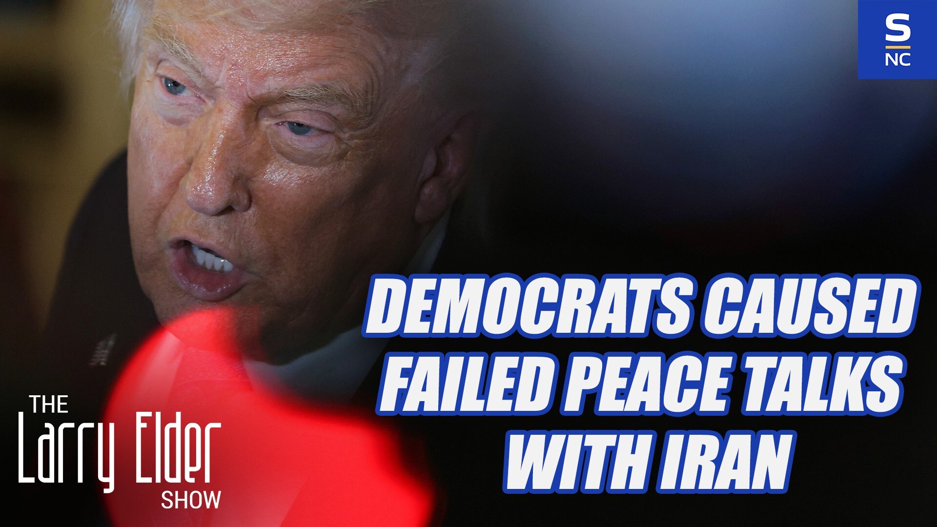Trump slams Democrats over failed peace talks with Iran