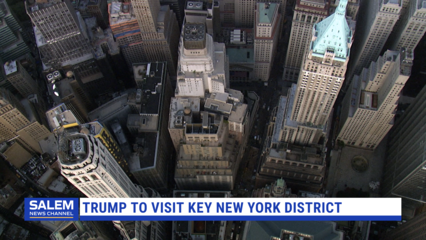 Trump Heads To Key New York Battleground District