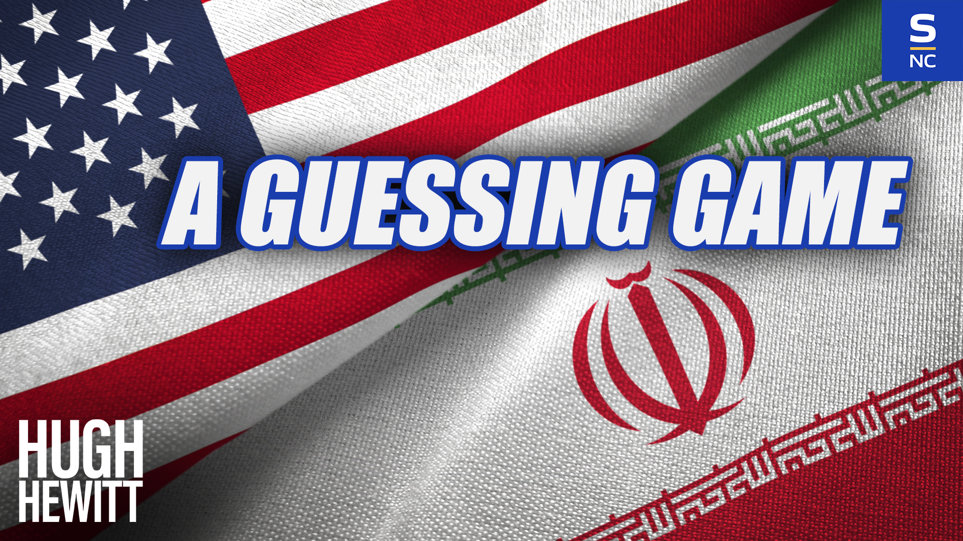 It's a Guessing Game with Iran