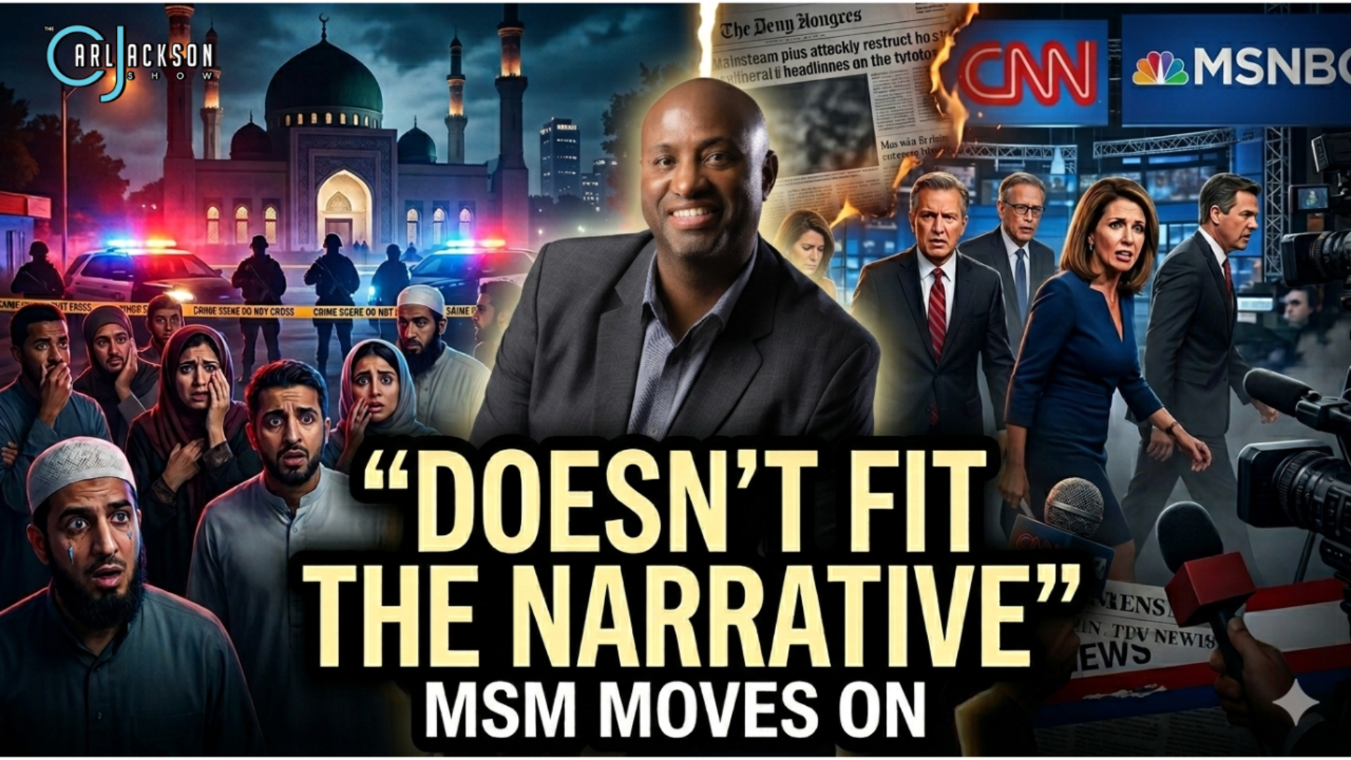 SD Mosque Gunmen & Victims Don’t Fit Left’s Narrative, MSM Moves On