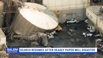 Search Resumes After Deadly Paper Mill Disaster