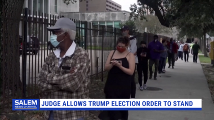 Judge Allows Trump Election Order To Stand