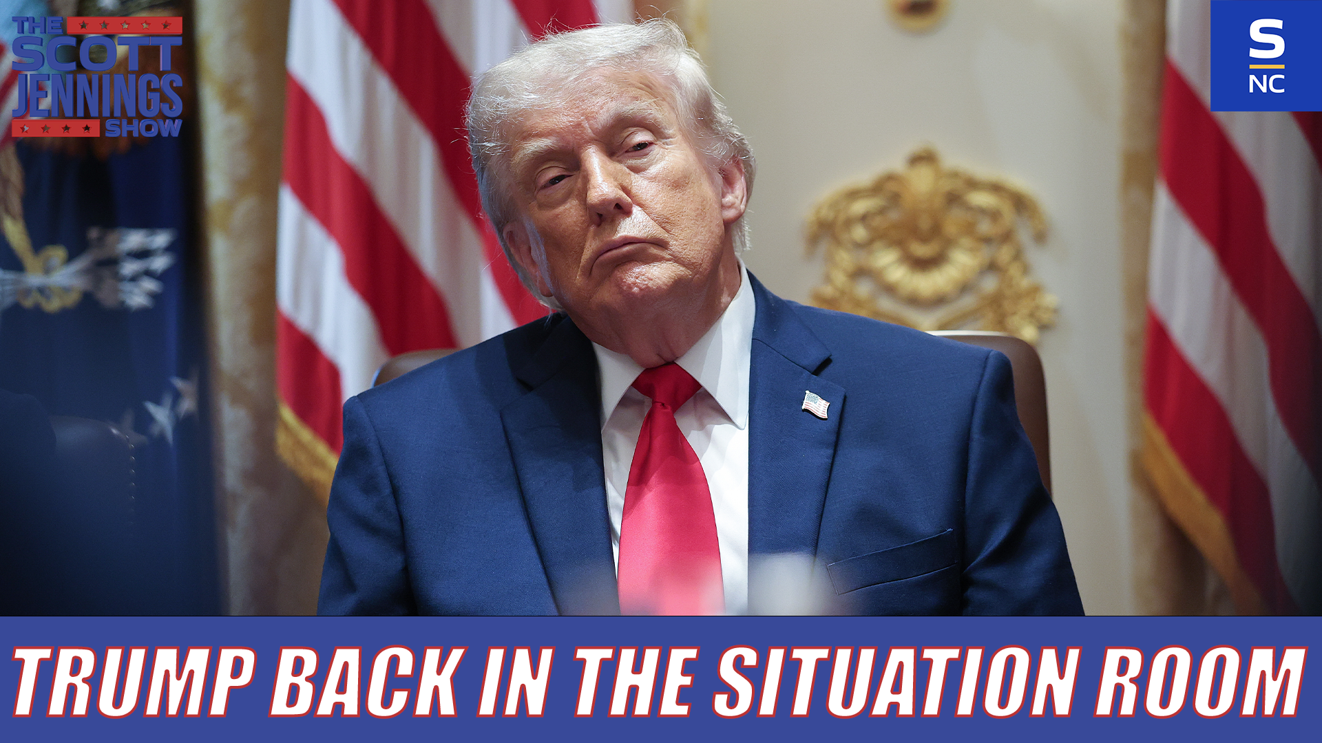 President Trump Back In The Situation Room As A Potential Deal Looms