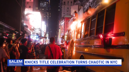 Knicks Title Celebration Turns Chaotic in NYC