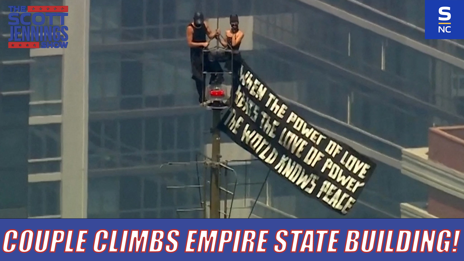 Couple Climbs Empire State Building!