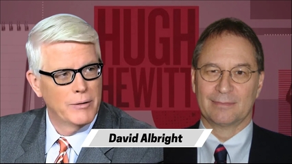David joined Hugh to talk about the Iranian nuclear weapons program --past, present and future