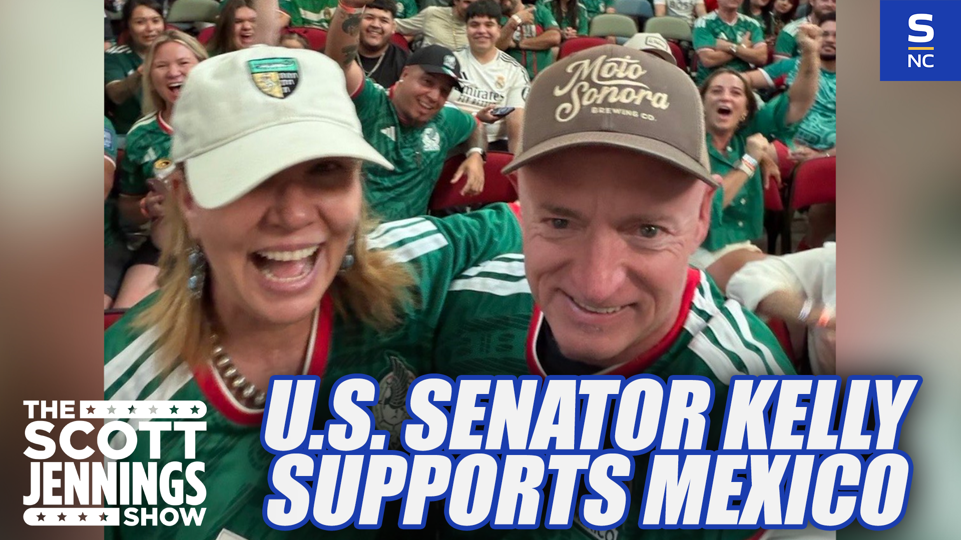 U.S. Senator Mark Kelly Seen Wearing Mexico Jersey For the World Cup