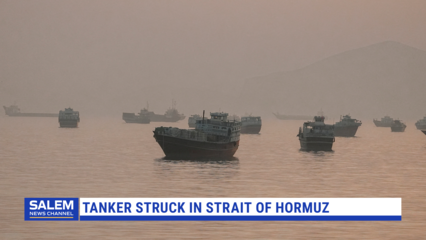 Tanker Struck In Strait Of Hormuz