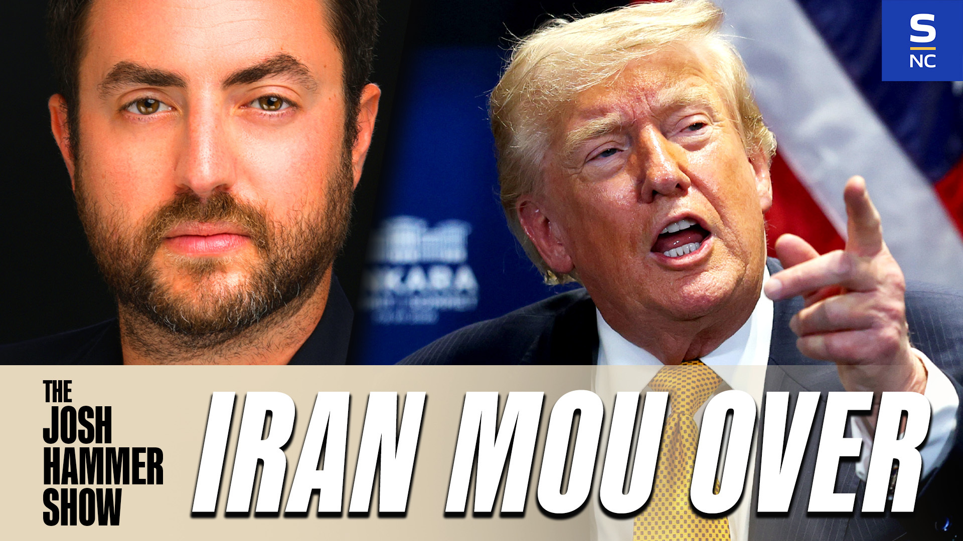 Trump Says Iran MOU Done Following Iran's Attack