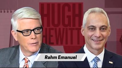 Former Obama CoS Rahm Emanuel joined Hugh to discuss the speech he gave at Tel Aviv University