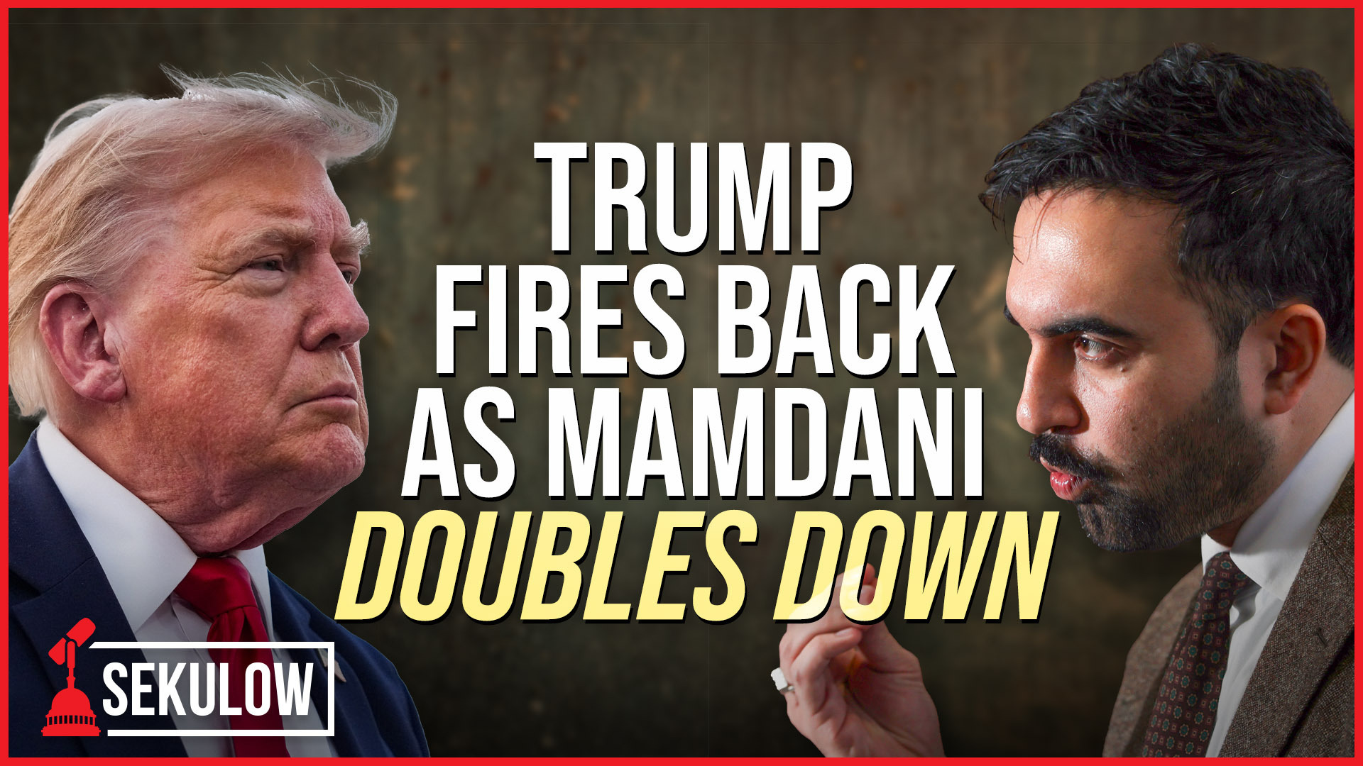 Trump Fires Back As Mamdani Doubles Down