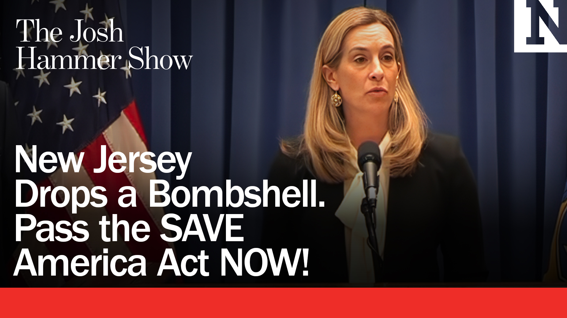 New Jersey Drops A Bombshell. Pass The SAVE America Act NOW!