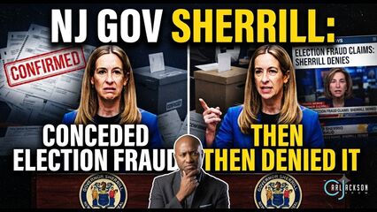 NJ Gov Mikie Sherrill Concedes Election Fraud Before Denying Election Fraud