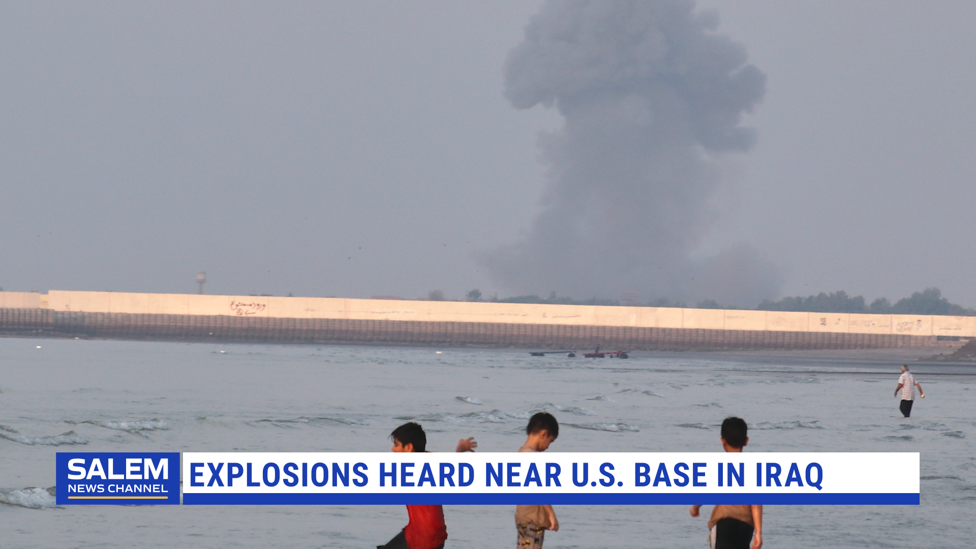 Explosions Heard Near U.S. Base In Iraq As Regional Tensions Escalate