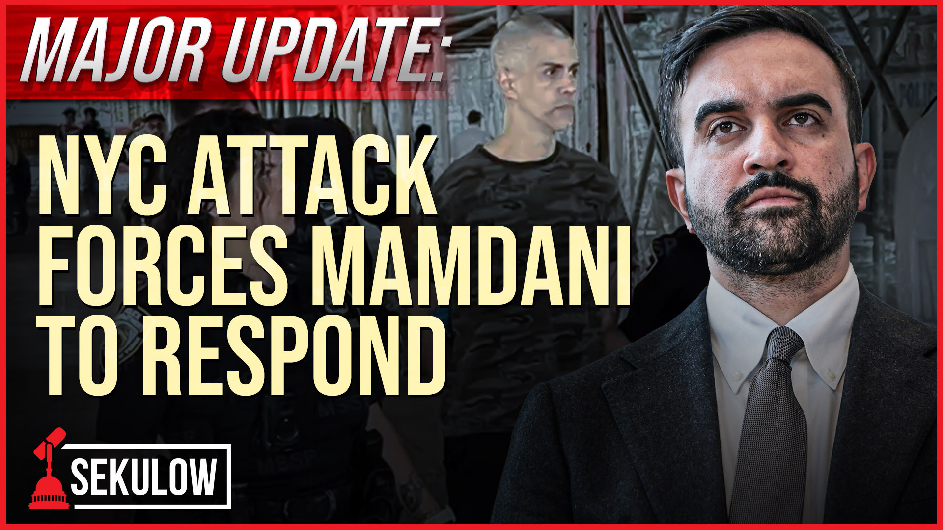 NYC Attack Forces Mamdani To Respond