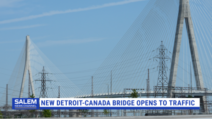 Gordie Howe International Bridge Opens Between U.S. And Canada