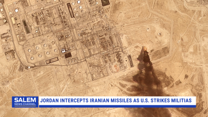 Jordan Intercepts Iranian Missiles As Regional Conflict Escalates