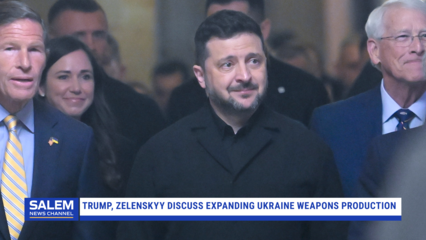 Trump, Zelenskyy Discuss Expanding Ukraine Weapons Production