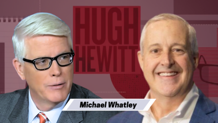 North Carolina’s next senator Michael Whatley joined Hugh to update campaign today